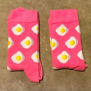 Eggs 🍳 Socks! New, Never Worn Medium Socks 🧦